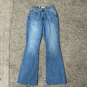 Madewell “perfect vintage flare Jean”
